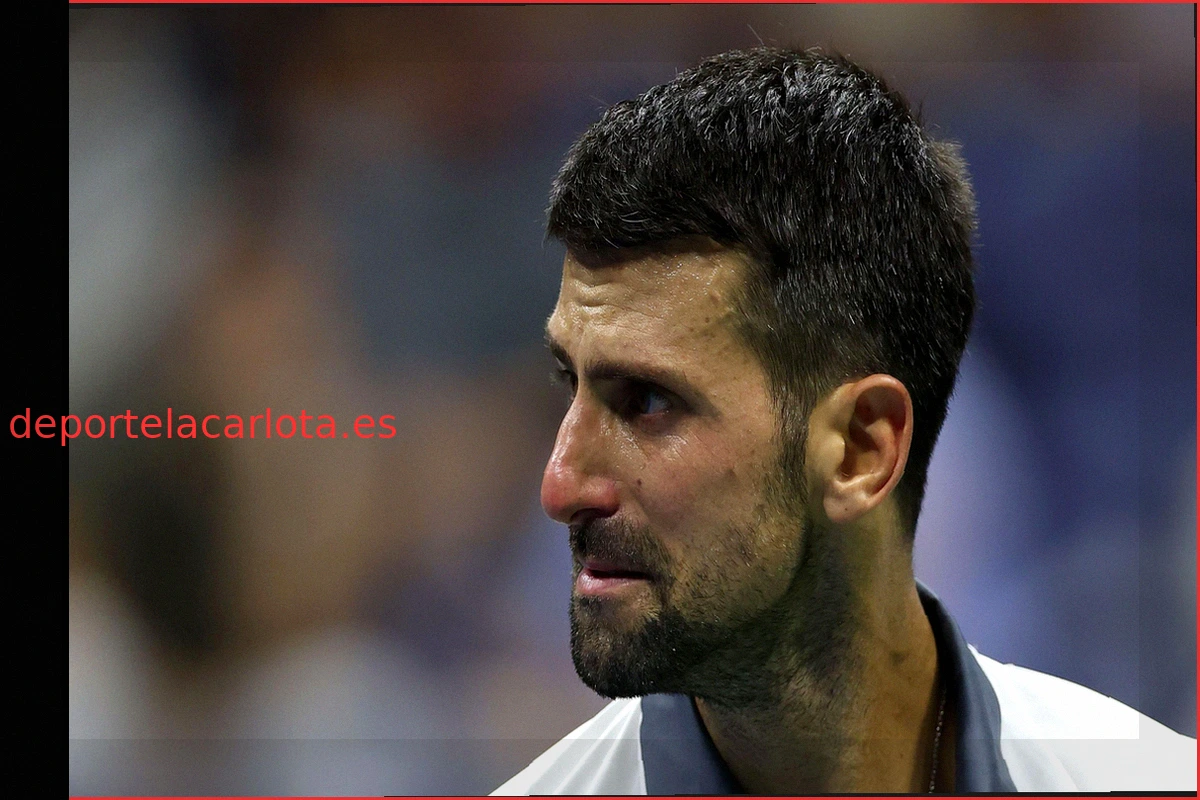 Djokovic, entre lágrimas en su eliminación en la primera ronda del US Open