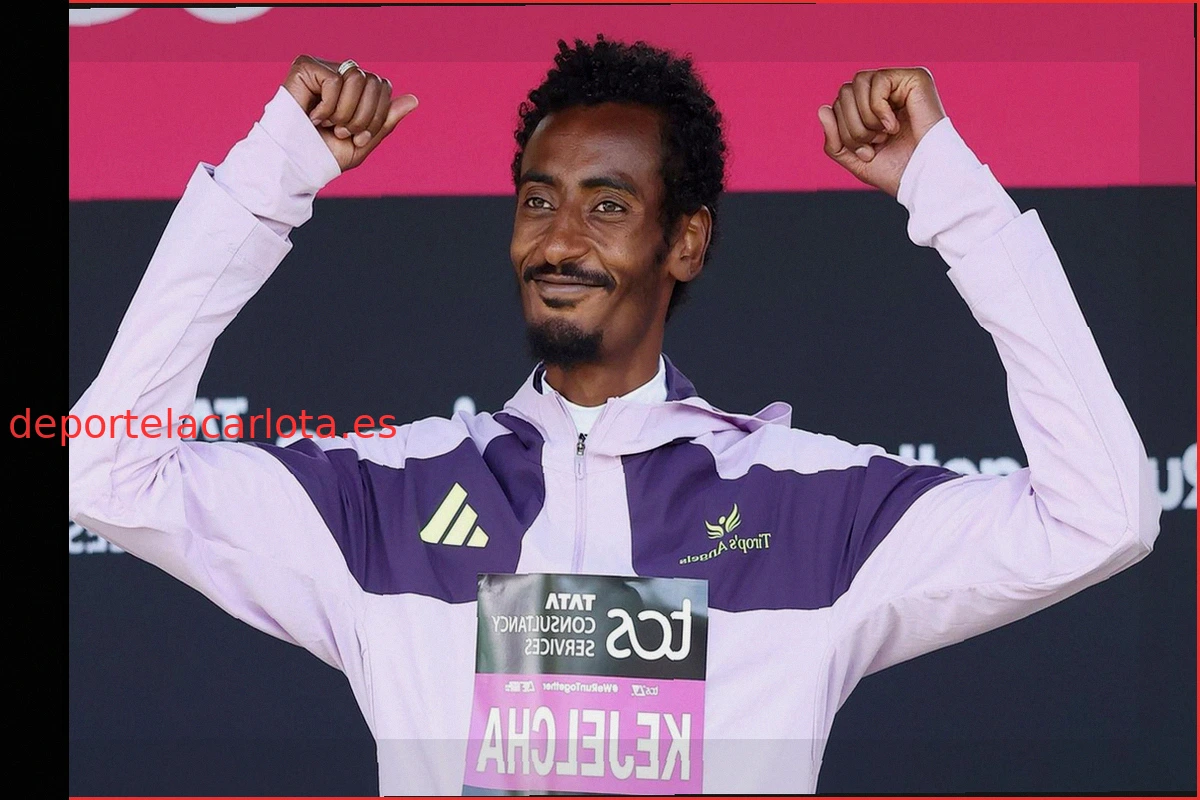 Yomif Kejelcha rompe el récord mundial masculino de medio maratón por 29 segundos
