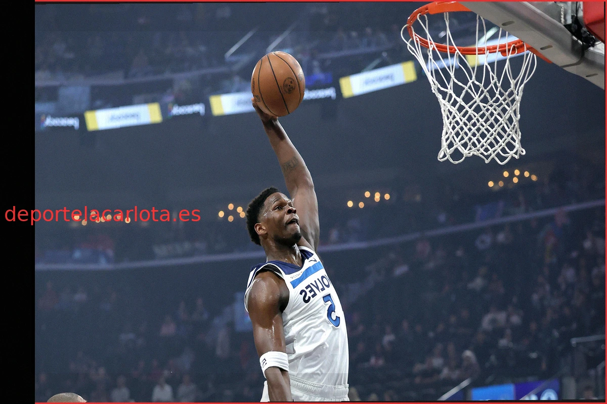El Espectacular Mixtape de Mates de Anthony Edwards en la NBA para Celebrar el Cumpleaños de la Estrella de los Wolves