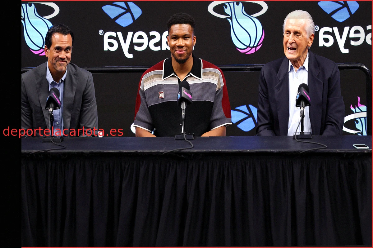 Pat Riley: La llegada de Giannis y Bobby Portis es un "Sueño Hecho Realidad" para los Heat