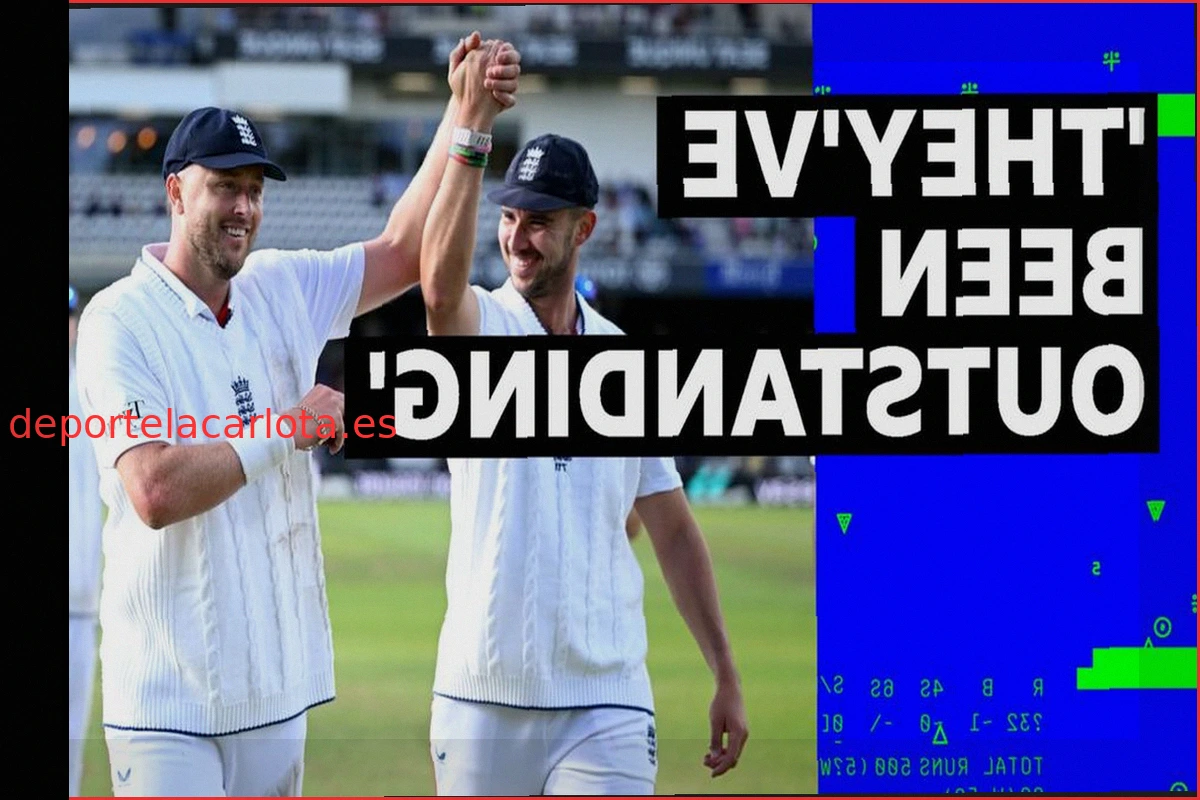 El dúo de Inglaterra: Tongue y Robinson se reparten cinco wickets